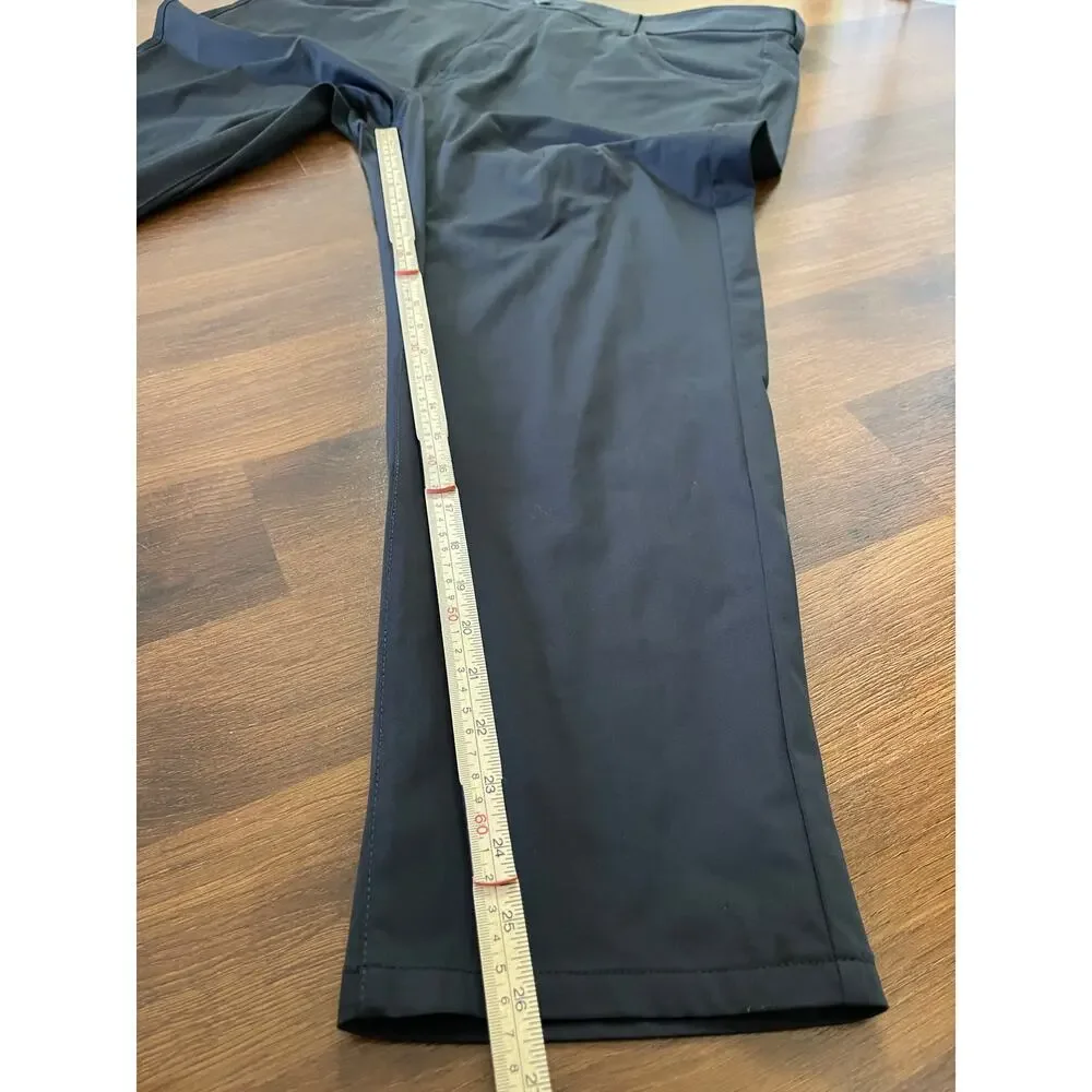 Rhone Commuter Performance Pants Stretch Golf Preppy Chino Casual Black Sz 40